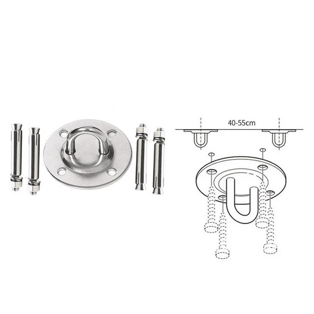 Gymnastics Rings - 1Set Industrial Grade Swing Chair Chain