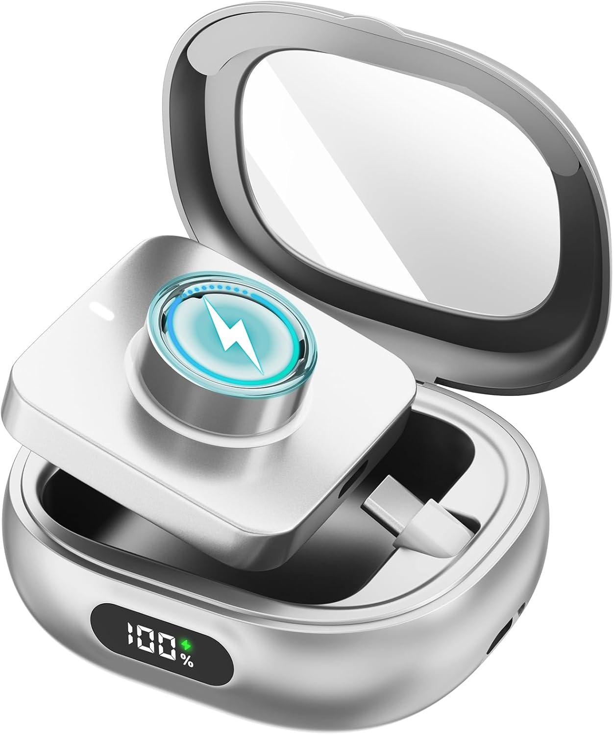 Gymnastics Rings - Smart Ring Charging Case Portable Charger