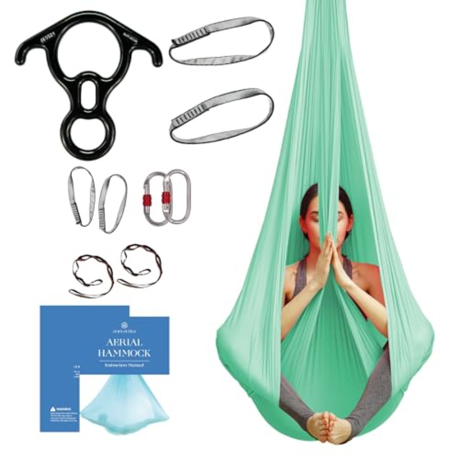 Yoga Swing Aerial - Aerial Silk Yoga Hammock Swing for