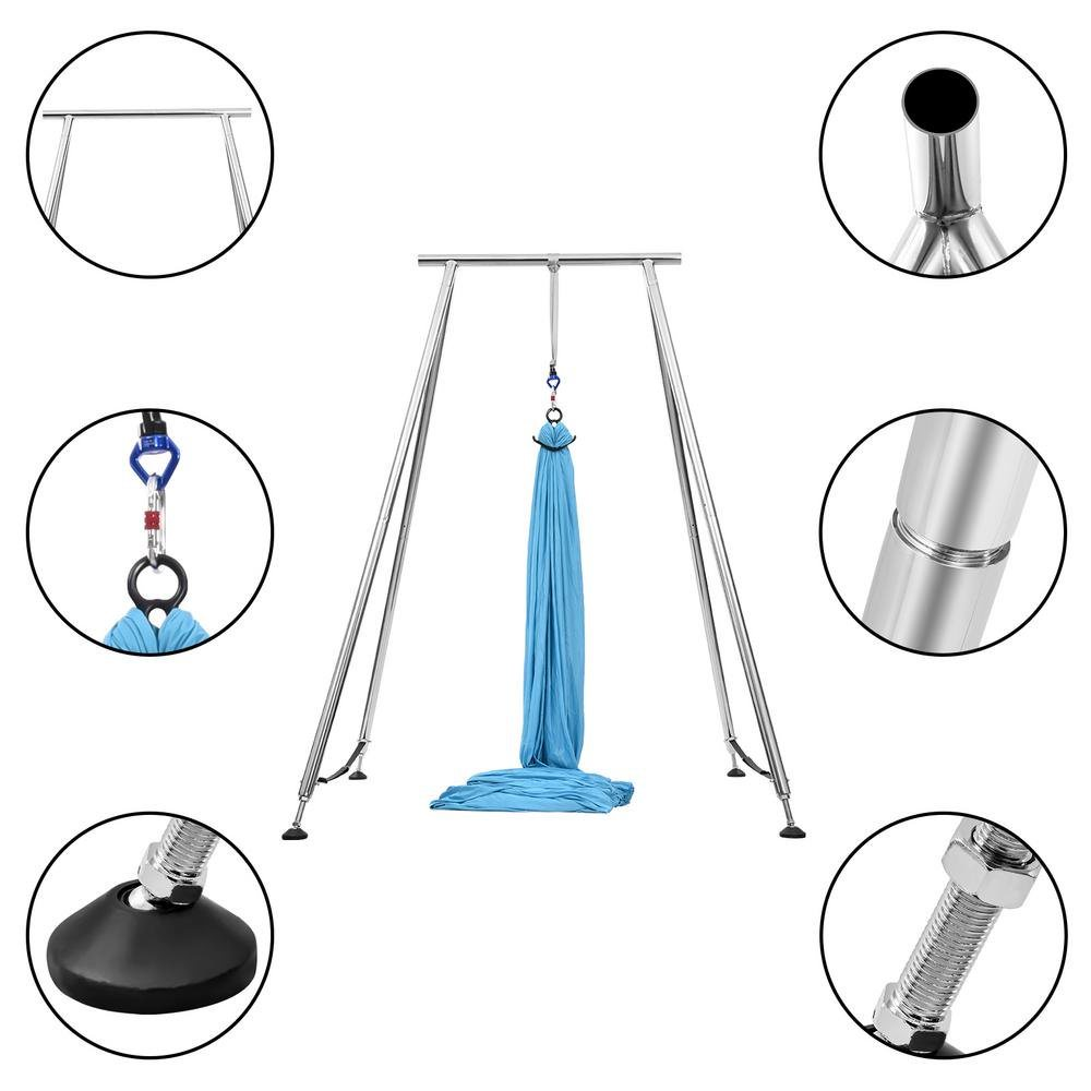 Foldable Portable Height Adjus - Yoga Swing Aerial review and price
