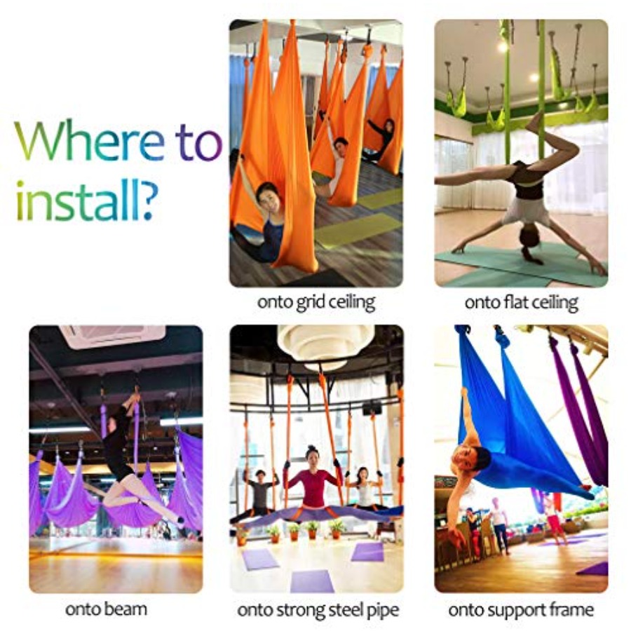 Aerial Yoga Hammock L:5M W:2.8 - Yoga Swing Aerial review and price