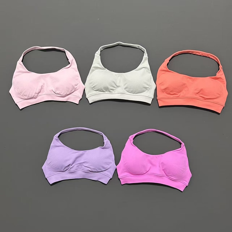 No Logo Sports Bra Women Seaml - Yoga Fitness Logo review and price