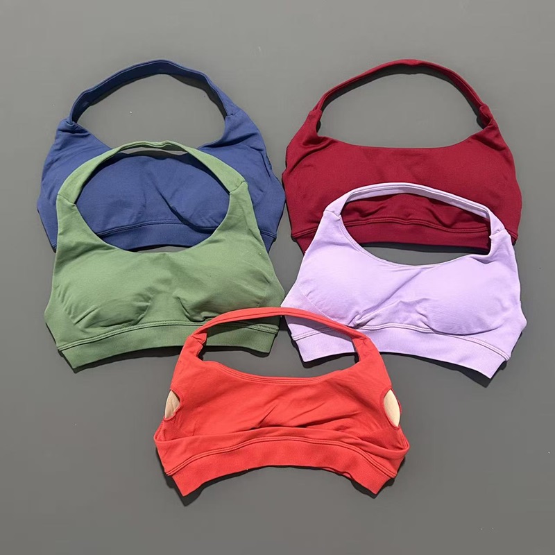 No Logo Sports Bra Women Seaml - Yoga Fitness Logo review and price