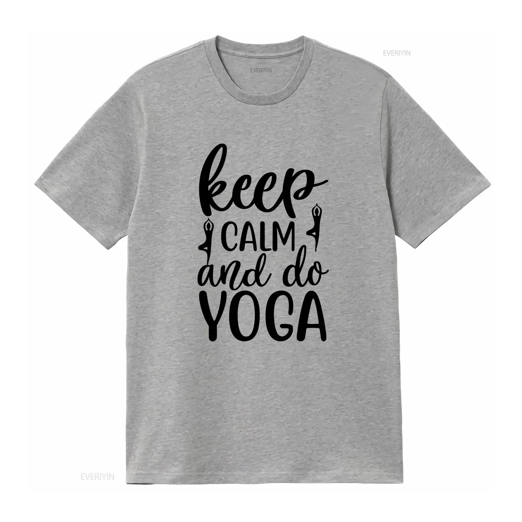 Keep Calm and Do Yoga T Shirt  - Yoga Fitness Quotes review and price