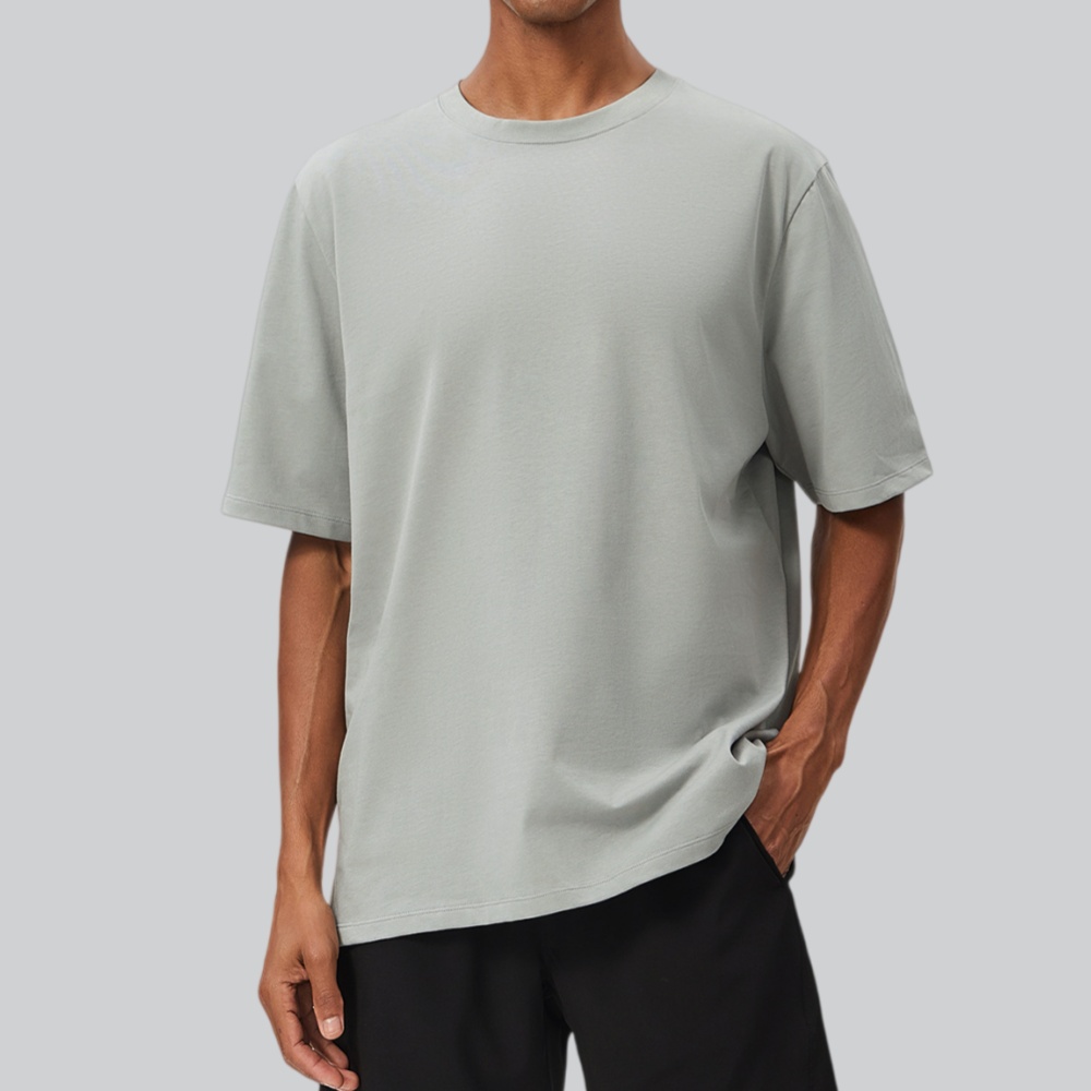 Men's Solid Color Running Spor - Yoga Fitness Logo review and price