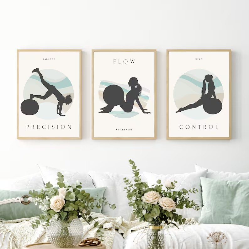 Minimalist Pilates Yoga Fitnes - Yoga Fitness Quotes review and price