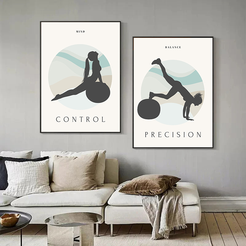Minimalist Pilates Yoga Fitnes - Yoga Fitness Quotes review and price