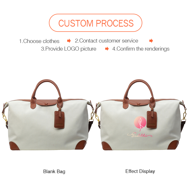 Custom logo Handbag Canvas Bre - Yoga Fitness Name review and price