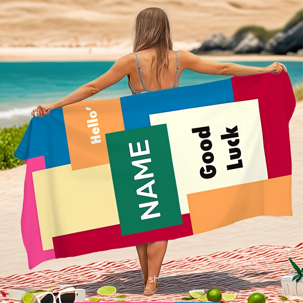 1pc Customized Name Patchwork  - Yoga Fitness Name review and price