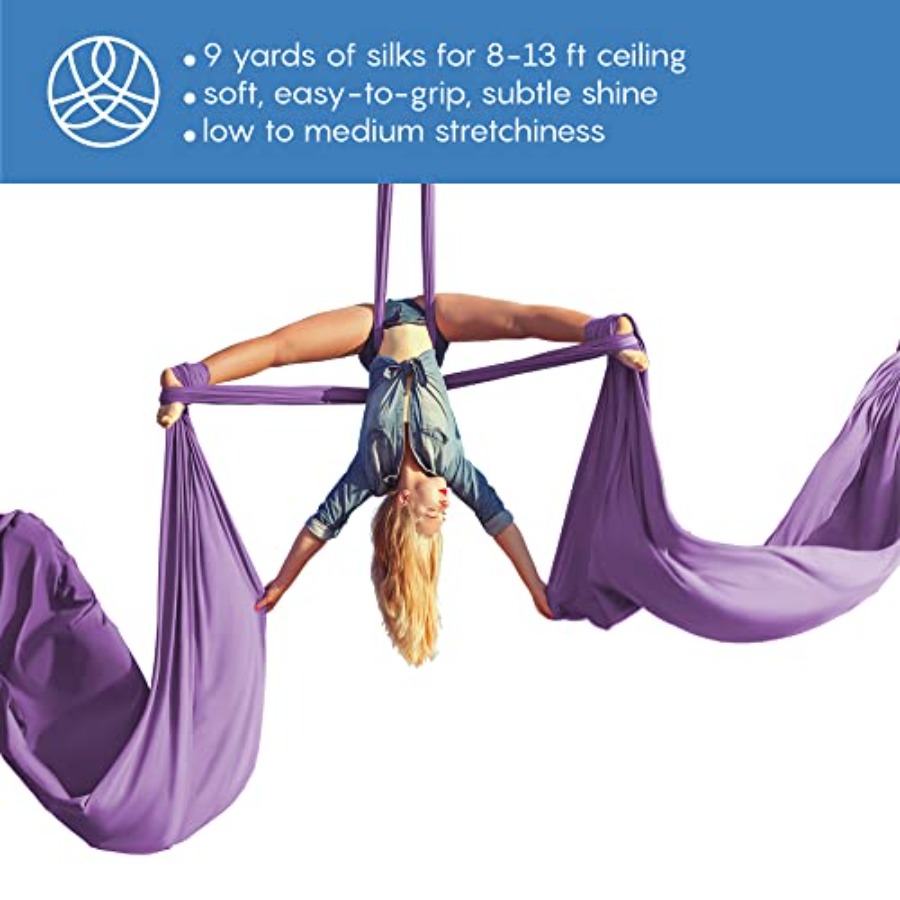 Aerial Silks Starter Kit - Dur - Yoga Swing Aerial review and price