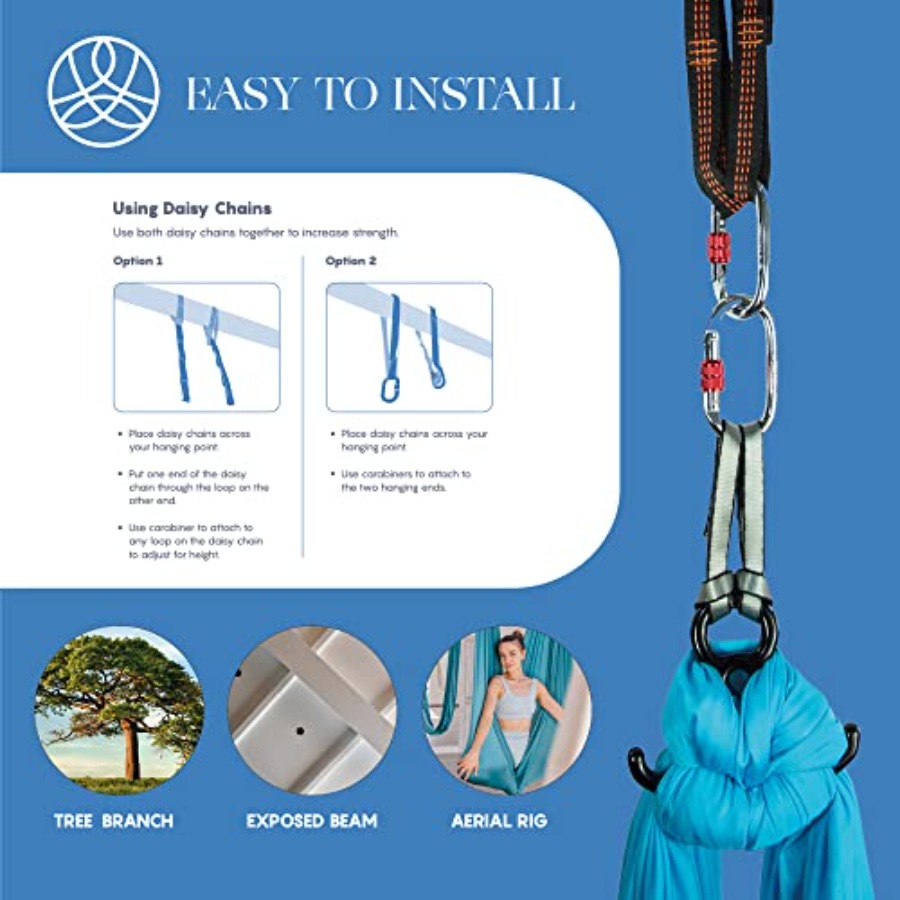 Aerial Silks Starter Kit - Dur - Yoga Swing Aerial review and price
