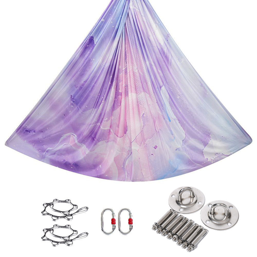 Colorful Gradient Print Elasti - Yoga Swing Aerial review and price