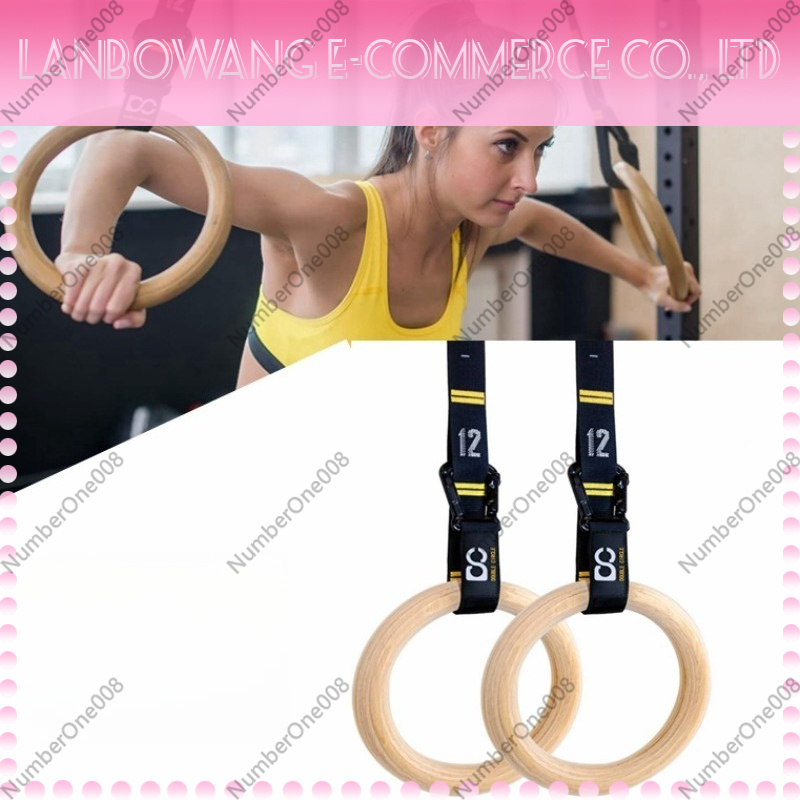Solid Birch Wood Gymnastic Rin - Gymnastics Rings review and price