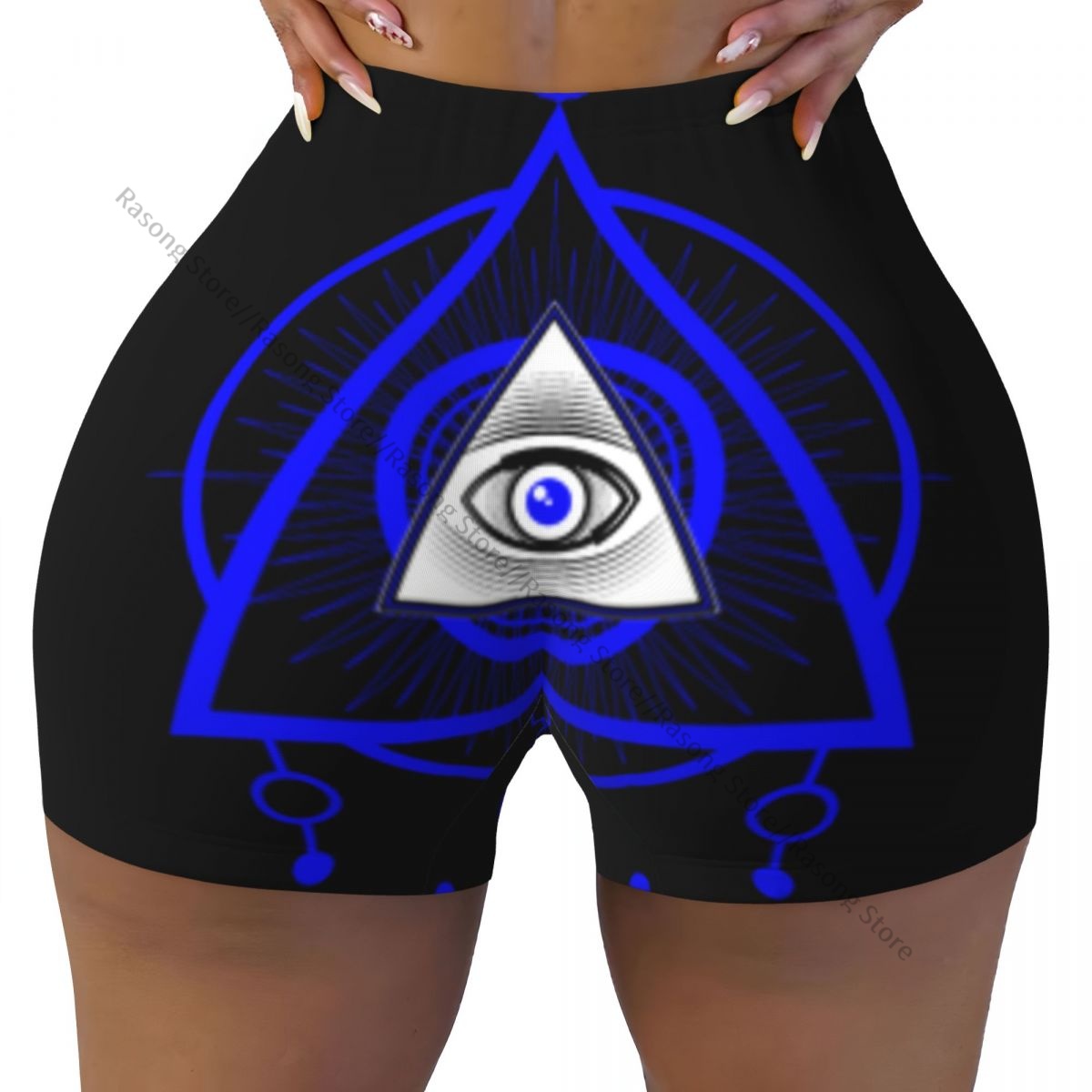 Women's Yoga Shorts Sacred Mas - Yoga Fitness Pyramide review and price