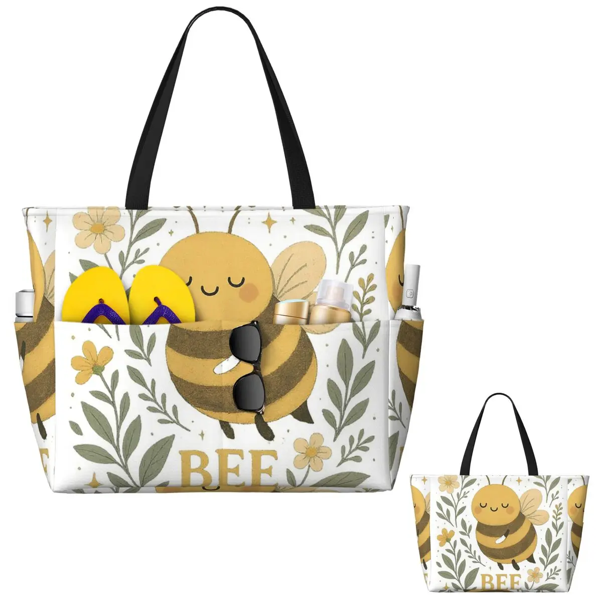 Bee Kind Cute Bumblebee Floral - Yoga Fitness Quotes review and price
