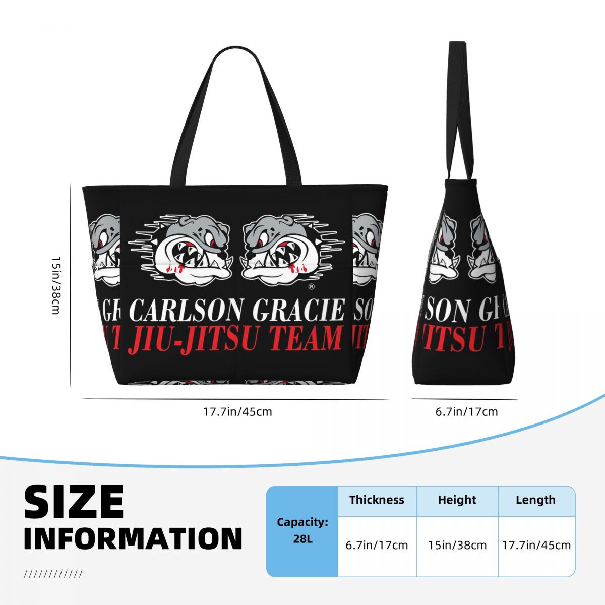 Carlson Gracie Jiu-Jitsu Team  - Yoga Fitness Logo review and price