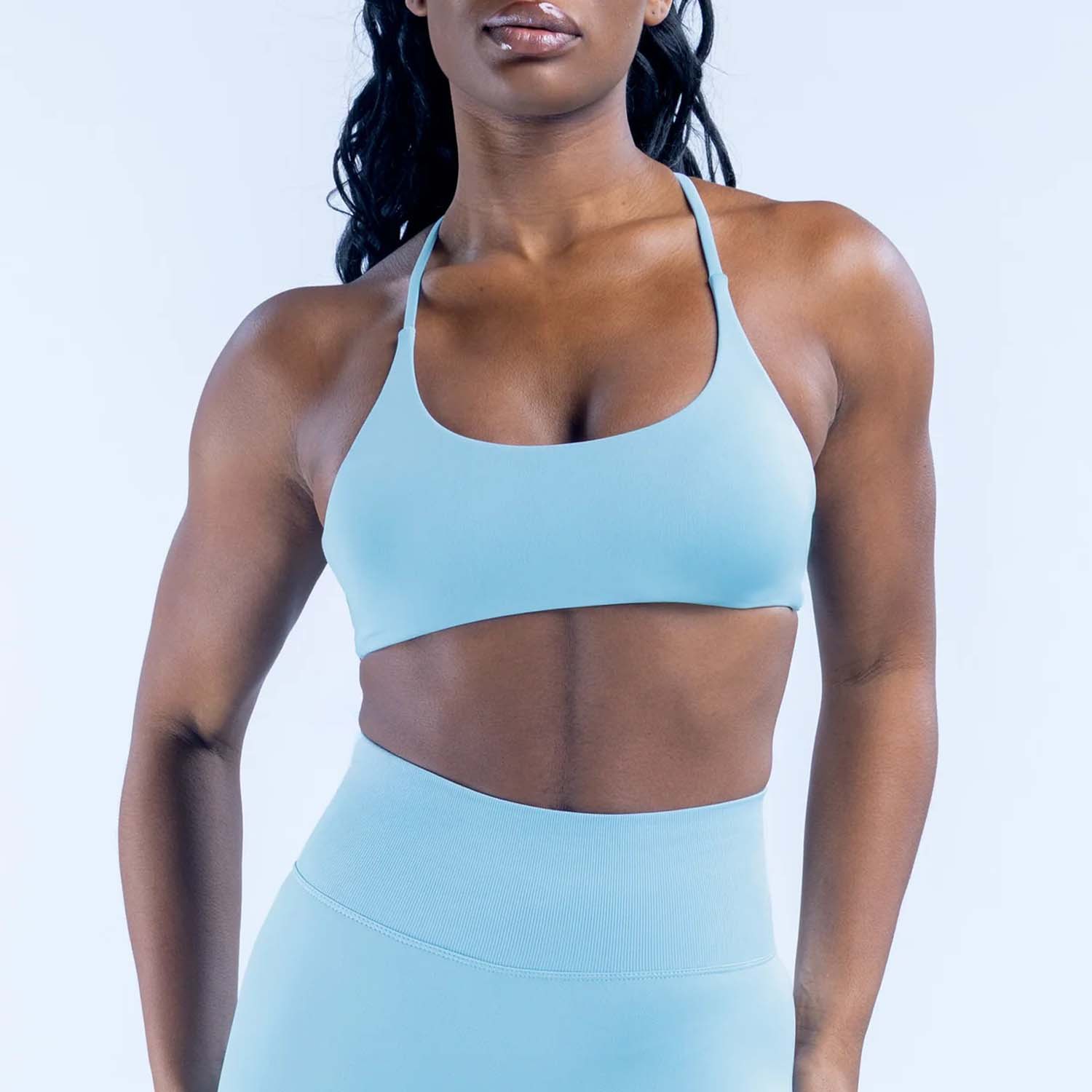 LOGO Seamless Sports Bra Cross - Yoga Fitness Logo review and price