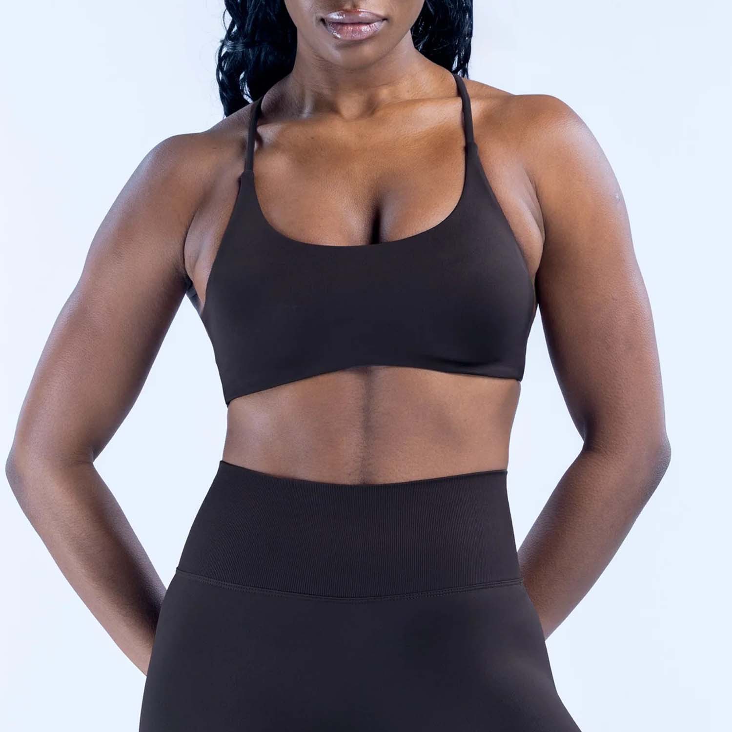 LOGO Seamless Sports Bra Cross - Yoga Fitness Logo review and price