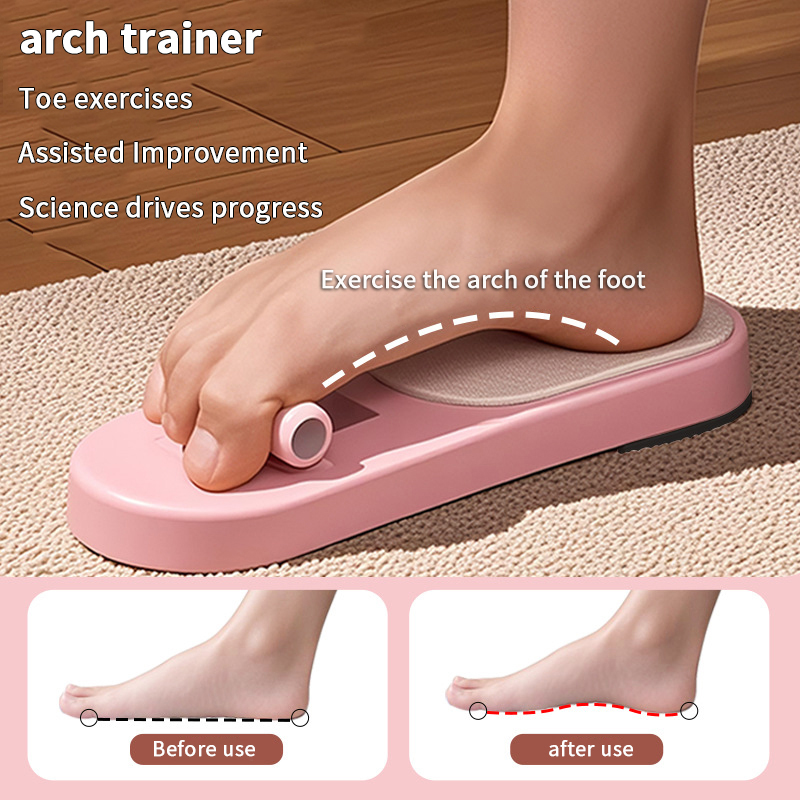 Foot Arch Trainer Anti Slip De - Yoga Fitness Toes Arch review and price