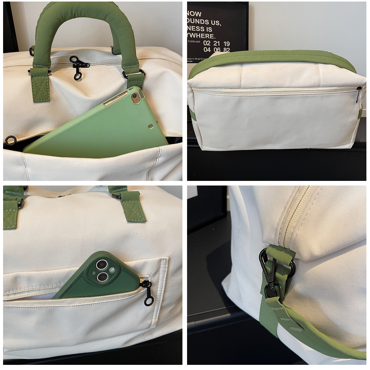 Custom Logo Canvas Fitness Bag - Yoga Fitness Name review and price