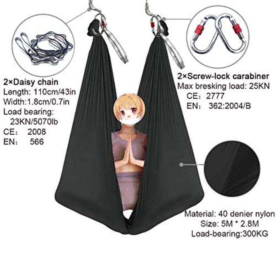 Aerial Hammock, 16.4ft 9.2ft S - Yoga Swing Aerial review and price